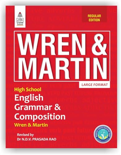 S Chand Wren & Martin's High School English Grammar & Composition – Regular Edition (20…
