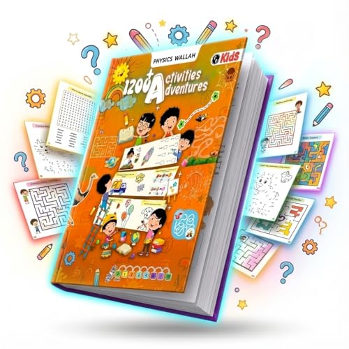 1200+ Adventure Activities Book for Kids, Theme Based Activity Book with 500+ Free Prin…