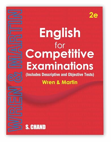 New Edition - Wren & Martin English for Competitive Examinations 2025 - 2026 (Includes…