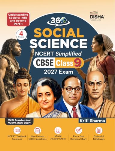 Disha 360 Social Science NCERT Simplified CBSE Class 9 Part I for 2027 Exam | Understan…