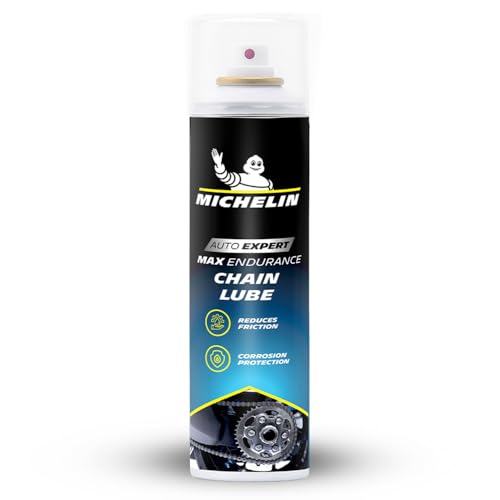 Michelin Bike Chain Lube Spray 400ml | Long-Lasting Weather Proof Chain Lube Reduces Fr…