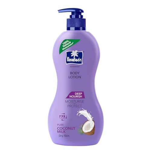Parachute Advansed Coco Nourish Body Lotion, With Pure Coconut Milk, 100% Natural, Dry…