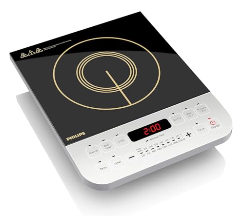 Philips Viva Collection HD4928/01 Induction Cooktop, Black