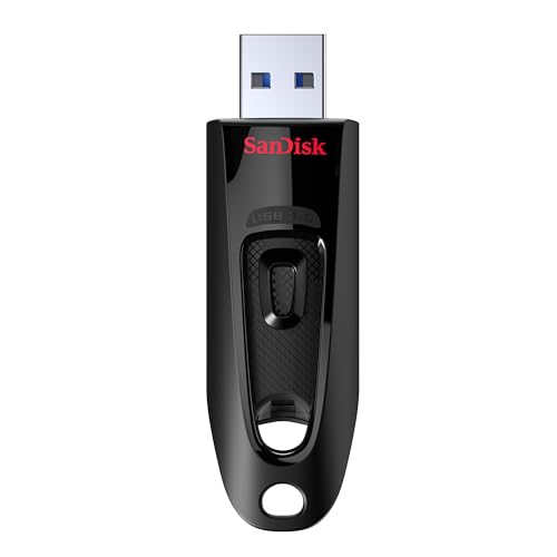 SanDisk Ultra 64GB, USB 3.0, Flash Drive, Upto 130MB/s R, Pendrive, Black, 5Y Warranty…