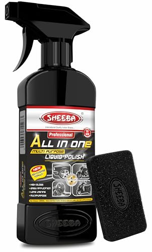 SHEEBA All in One Multipurpose Liquid Polish for Car, Motorbike, Scooter, Household, Of…
