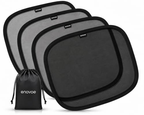 Enovoe Large Car Sun Shade (2 Pack) for SUVs, Minivans and Full-Size Sedans - Premium B…