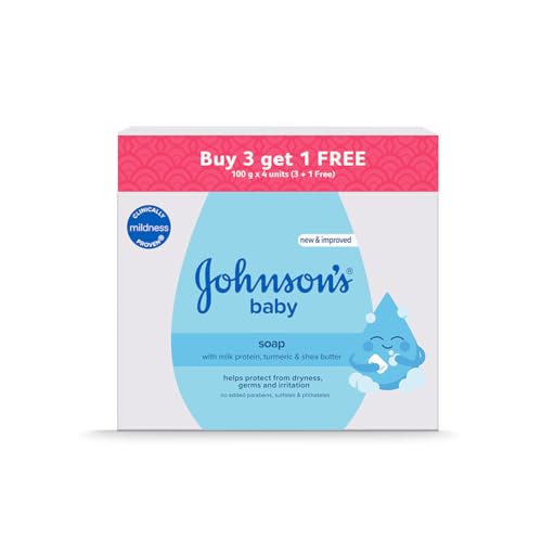 Johnson's Baby Soap 100g (Buy 3 Get 1 Free)