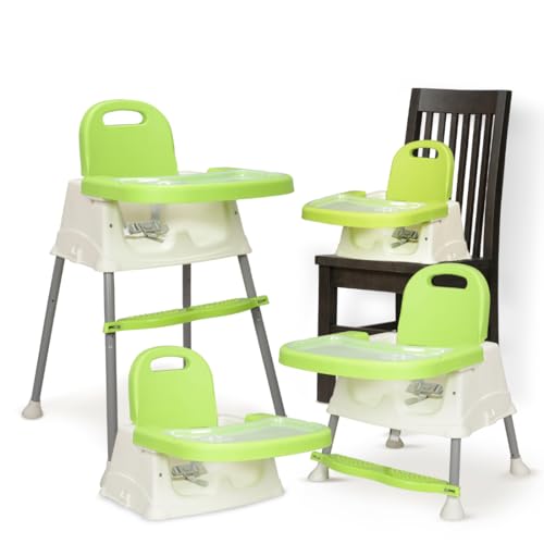 LuvLap 4 in 1 Convertible Baby High Chair with footrest, Convertible to High Chair, Low…