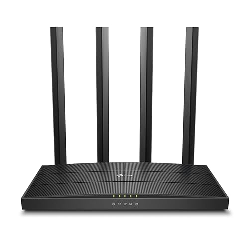TP-Link Archer AC1200 Archer C6 Wi-Fi Speed Up to 867 Mbps/5 GHz + 400Mbps/2.4 GHz, 5 G…