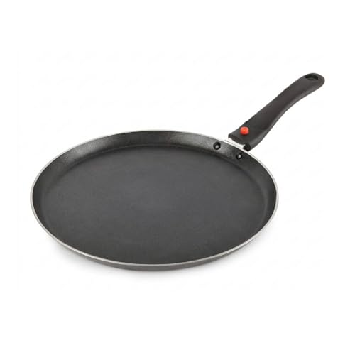 CELLO Aluminium Non-Stick Induction Base Dosa Tawa with Detachable Bakelite Handle 28 C…