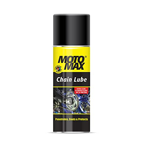 Motomax Chain Lube Aerosol Spray 200 ml |Provides Lubrication and corrosion protection…
