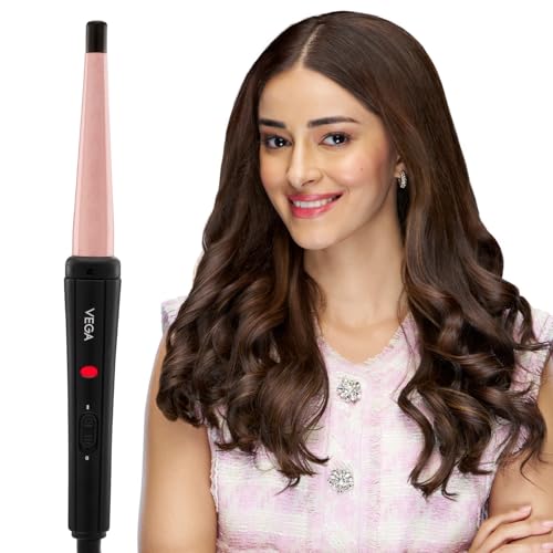 VEGA I-Curl Hair Curler For Women With Ceramic Coated 0.5 Inch-1 Inch Barrel, Quick Hea…