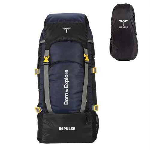 Impulse 5 Compartment Rucksack Bag 60 Litres Travel Bag For Travel Backpack For Hiking…