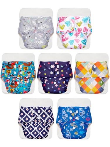 Superbottoms Basic Leakage-proof advanced cloth diapers for babies, High Absorbent 100%…