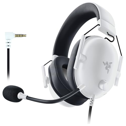 Razer BlackShark V2 X - White | Multi-Platform Wired Esports On Ear Headset - RZ04-0324…