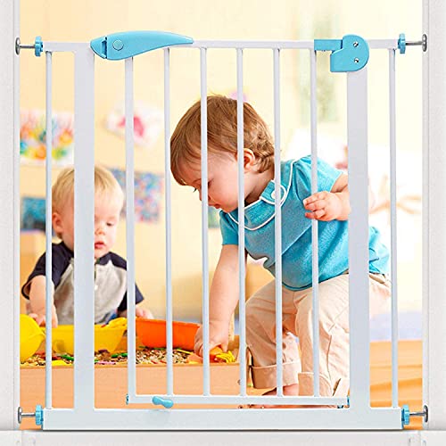 Safe-O-Kid® (75-85 cm) Pure Metal Baby Safety Gate with 1 Year Manufacturer Warranty, A…