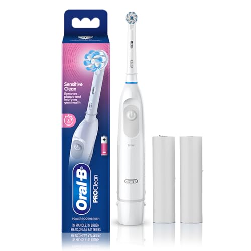 Oral B Pro Expert AA Battery Electric Toothbrush for Adults, 2 Min Timer, Long Battery…