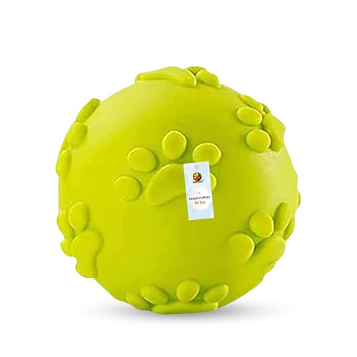 Foodie Puppies Latex Rubber Squeaky Dog Chew Ball Toy - (Claw Ball, Small) Durable and…