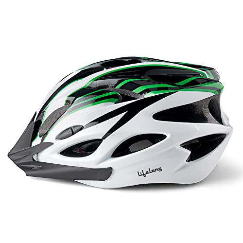 Lifelong Adjustable Cycling Helmet With Detachable Visor | Adjustable Light Weight Moun…
