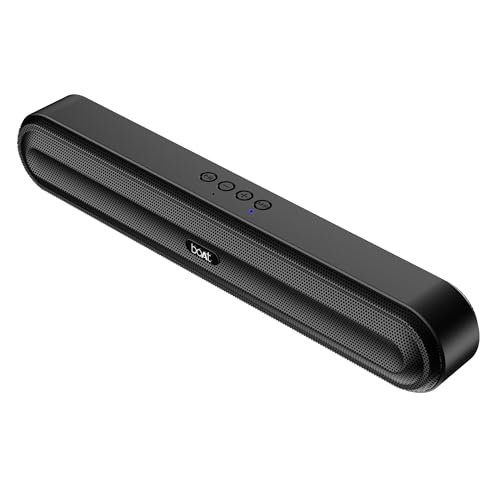 boAt Aavante Bar 490 10W Signature Sound, Dual Full-Range Drivers,7 HRS Battery, Built-…