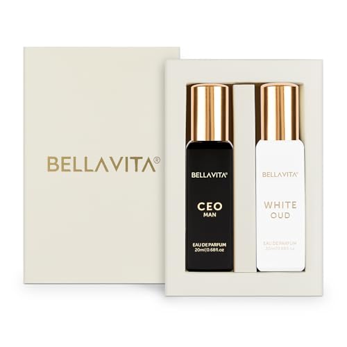 BELLAVITA CEO MAN and WHITE OUD Unisex | Long Lasting Perfume Unisex | Eau De Parfum pa…