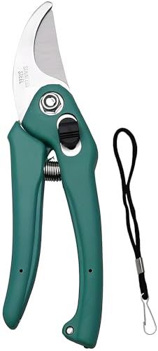 Ocean Mart Assorted Hand Pruner Cutter - 1 Pc (Steel Blades) Heavy Duty Gardening Cutte…