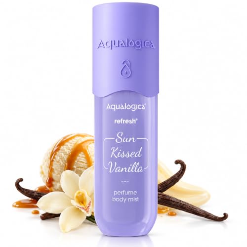 Aqualogica Refresh+ Sun Kissed Vanilla Perfume Body Mist | Warm Vanilla Fragrance | Lon…