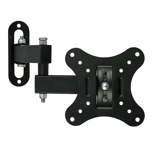 RISSACHI TV Stand Wall | Movable TV Wall Mount with Adjustable Tilt & Swivel for 12–27…