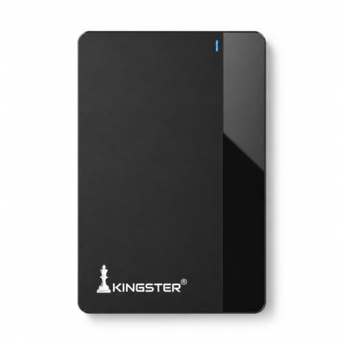 KINGSTER 500GB External Hard Drive – USB 3.0 Portable HDD | Ultra Slim, Plug & Play | F…