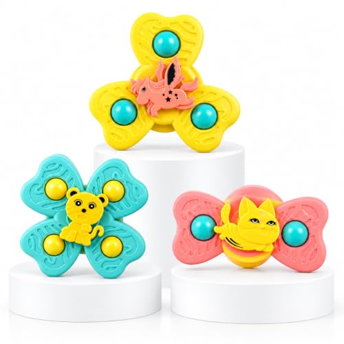 ToyTastic Baby Hand Spinner Toy, Cute Animal Design Fidget Spinner for Kids, Sensory Ro…