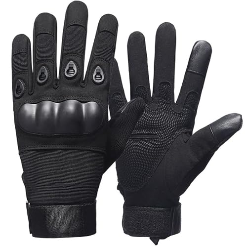 ketmart Nylon Tactical Full Finger Gloves for Sports, Hard Knuckle,Hiking,Cyclling,Trav…