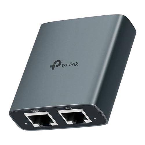 TP-Link EH210 1 to 2 Gigabit Ethernet Splitter Network Switch,1000Mbps High-Speed, Plug…