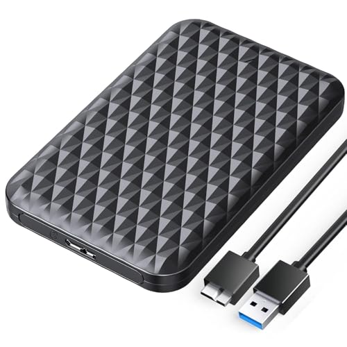 320GB High-Speed Ultra Slim Portable External Hard Drive - USB 3.0, Compatible with PC,…