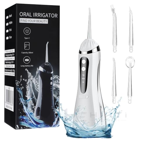 Water Flosser for Teeth Cleaning, White