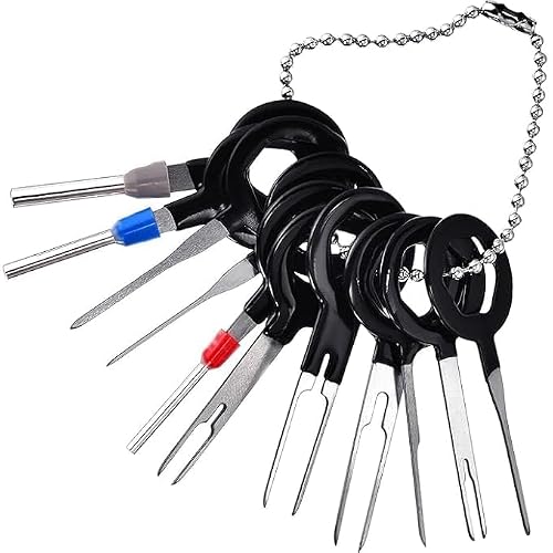 VELTRIX - 11 Piece Automotive Pin Extractor Tool Kit, Car Electrical Terminal Removal S…