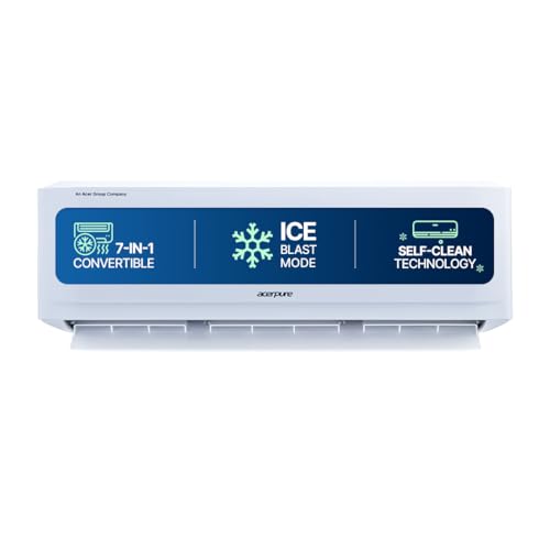 Acerpure Smart Choice Chill Neo 1.5 Ton 3 star 4800W AC5IPG61.5TN3W48W 7 in 1 Convertib…
