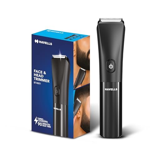 Havells Beard & Hair 7 in 1 Trimmer |2-in-1 Special Blade| Comes with 4 Beard & 2 Hair…
