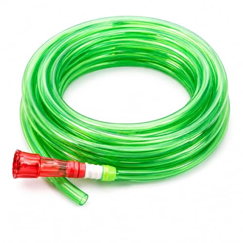 1/2 Inch 19.68 feet (6 meter) Garden Hose Pipe with Rubber Tap Connector | Lightweight…