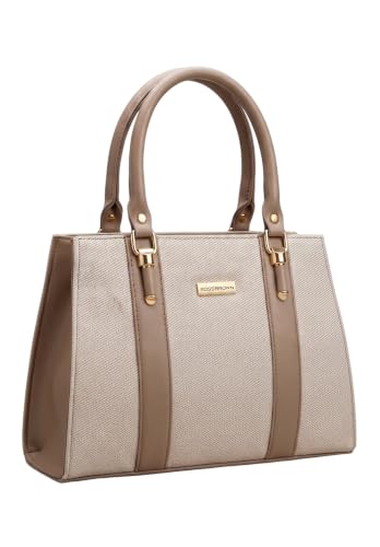 ROSS BROWN Satchel Bag for women | Handbags for women (BEIGE)