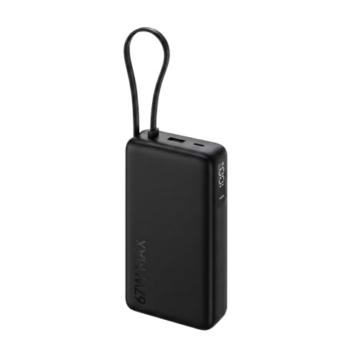 Xiaomi Power Bank 5i 20000mAh 67W Turbo Charging PD 3.0 & PPS|in-Built Cable|12 Layer P…
