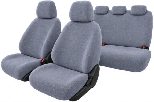 T1 Royal Bharmal Universal Fit Car Seat Cover Towel Set for 5 Seater Cars | 8 Piece Pre…