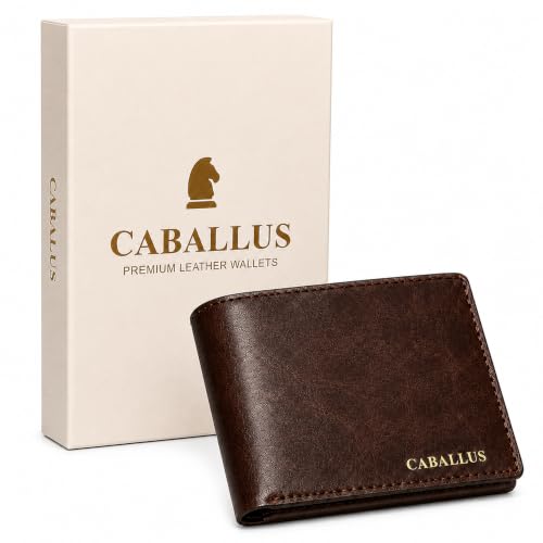 caballus Stylish Leather Wallet for Men with Card Holder