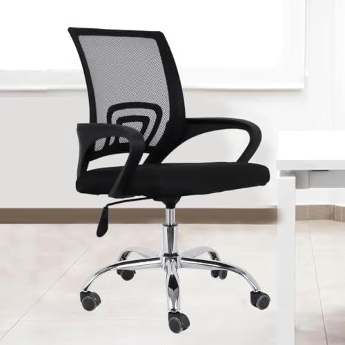 Casa Copenhagen Mesh Mid Back Office/Study/Computer/Revolving/Desk Chair for Work from…